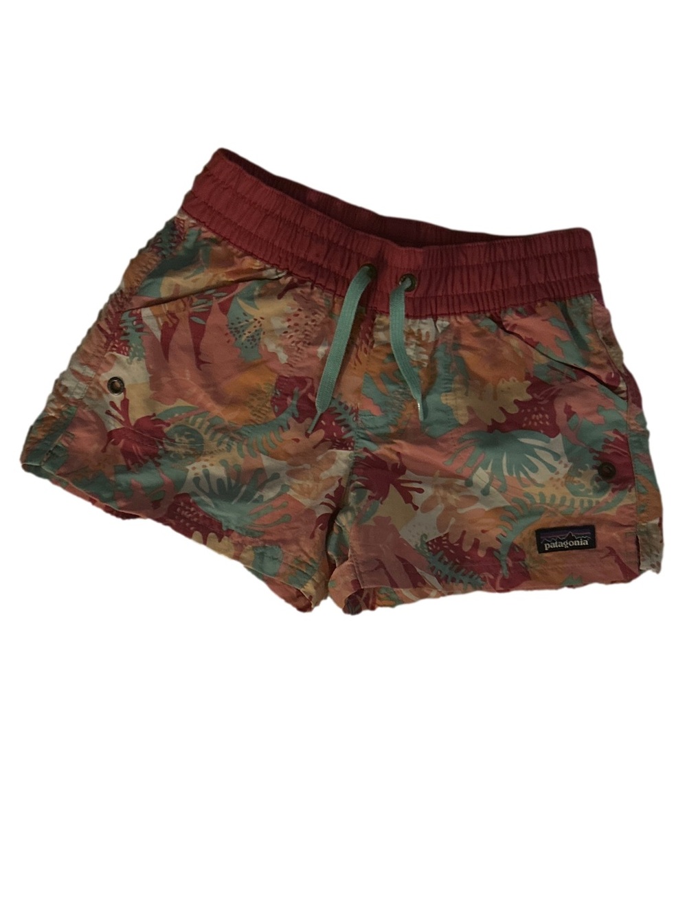 Patagonia Girls' Costa Rica Baggies Shorts Size Small